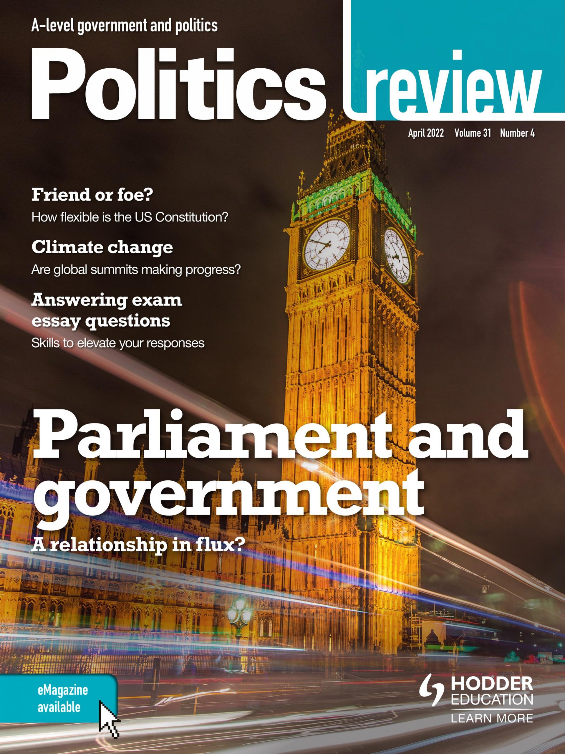 Politics Review 2022-04-01 - Hodder Education Magazines
